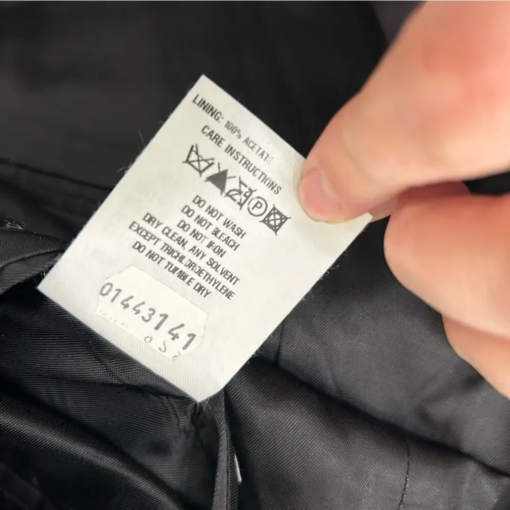 NWT‎ JB Britches Logan Black Wool Suit Jacket 44L